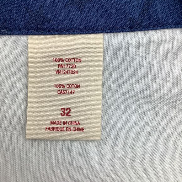 Mossimo Supply Co Mens Shorts Stars & Stripes Blue Size 32 NWT - Picture 8 of 9